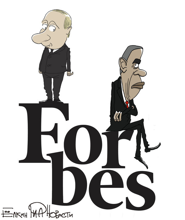 El presidente de Rusia, Vladímir Putin, encabezó la lista de las personas más influyentes del mundo elaborada por la revista Forbes, un ranking en el que le sigue su homólogo estadounidense, Barack Obama.